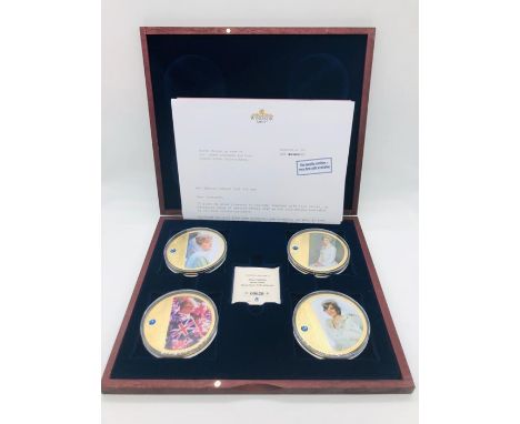 Collectable Coins Diana Portrait of a Princess Pictorial coins in case (00620)