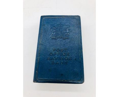 A Vintage Post Office Savings book moneybox