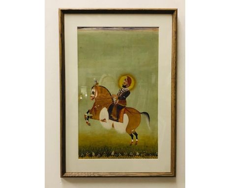 An Indian print of a Rider.