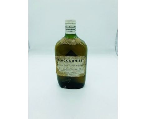 Black and White Old Scotch Whisky 