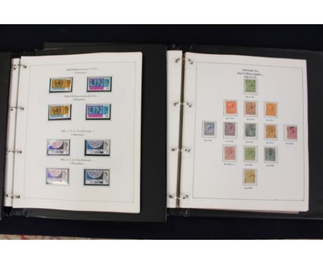 Three stamp albums to include GB mint