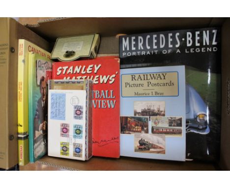 Small collection of books, vintage and modern, to include 'Mercedes-Benz, Portrait of a Legend' by Ingo Seiff, 'Canadian Paci