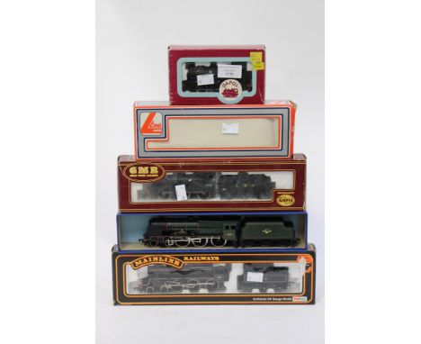 Five boxed 00/H0 scale locomotives by Mainline, Airfix, GMR and Lima etc, some boxes not original  