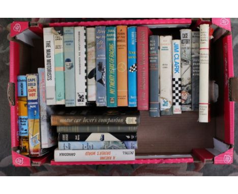 ****Ex Luddington Manor****Motor racing interest. A collection of assorted first editions, most complete with original dust-j