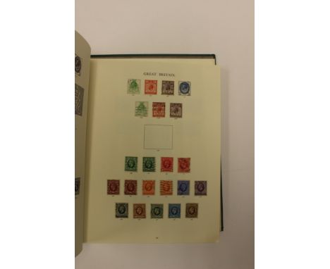 A good Windsor GB stamp album with good early section including Victoria 179 2/6d and 181 5 shillings, 1d reds and 2d blues