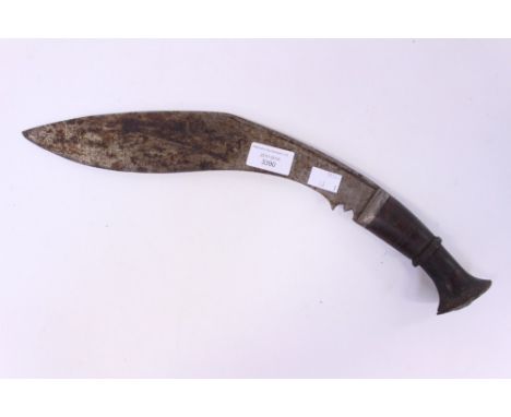 A vintage kukri blade, approx length 13 inches