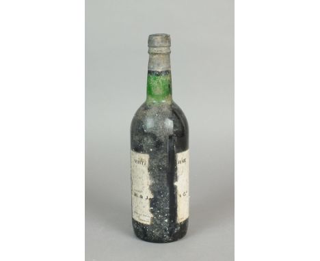 Six bottles of 1960s vintage port, labels torn