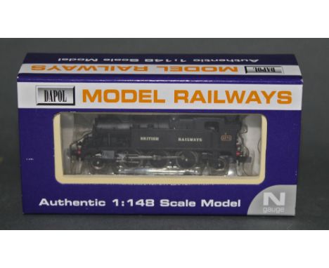 A Dapol N gauge ND-024 British Railways straight tank engine.