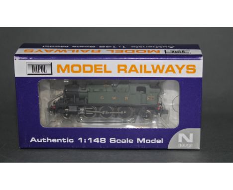 A Dapol N gauge ND-023 GWR 45XX straight tank engine. 