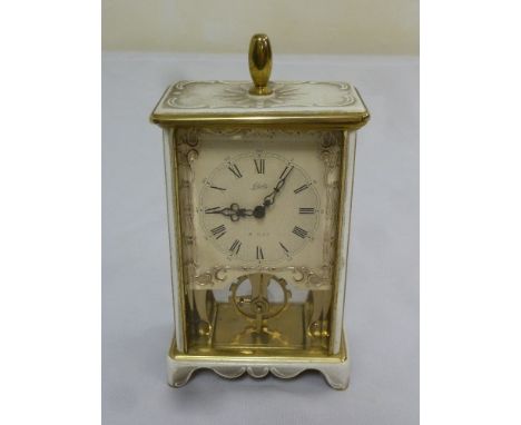 Schatz continental metal carriage clock