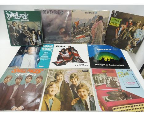 A small collection of 1960s LPs mainly in at least VG+ condition to include The Who, Small Faces, Yardbirds etc. 