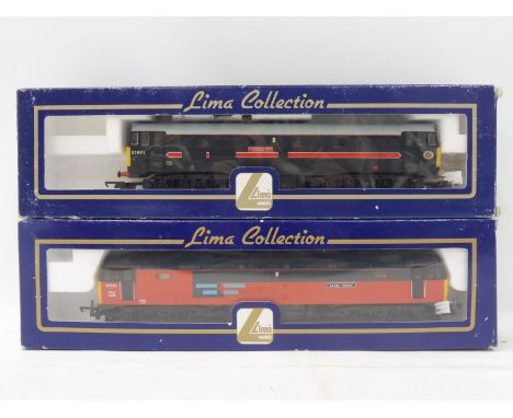 A Lima Class 31 diesel locomotive plus a second from Class 47, both boxed.