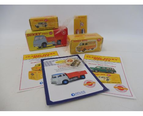 Four boxed Atlas Dinky Toys