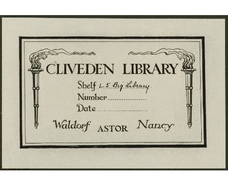 Astor (Nancy).- Butler (Samuel) Hudibras, a Poem, 2 vol., 12 hand-coloured aquatint plates by J.Clark, Nancy Astor's copy wit