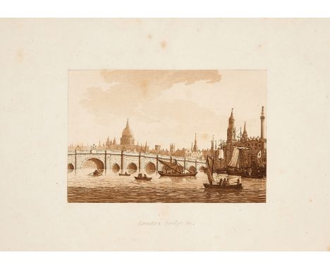 London.- Ireland (Samuel) Picturesque Views on the River Thames, 2 vol., first edition, large paper copy, half-titles, additi