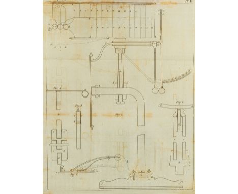 Meteorology.- Luc (Jean André de) Idées sur la Météorologie, 2 vol., first edition, London issue, half-titles, 2 folding engr