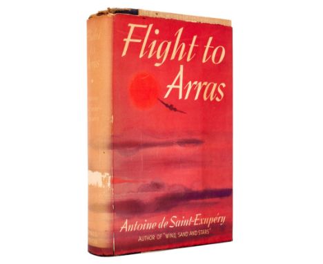 Saint-Exupéry (Antoine de) Flight to Arras, number 500 of 500 copies signed by the author and illustrator, illustrations by B