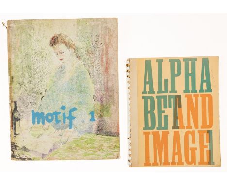 NO RESERVE Typography &amp; Design.- Harling (Robert, editor) Alphabet and Image, vol.1-8 [&amp;] Image, vol.1-8, [complete s