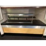 Serving Unit With Warming Plate