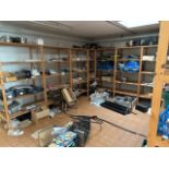 Contents Of Kitchen Storage Area Including Racking