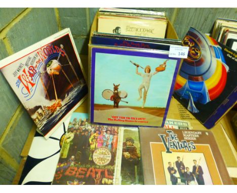 Records : 30+ classic rock albums inc. Beatles, Rolling Stones, Alice CooperCream etc