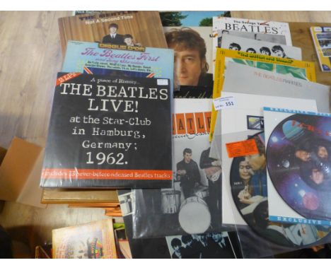 Records: Beatles - nice collection of modern issue picture discs, live, rarities 10", rehearsal session - white label, Decca 