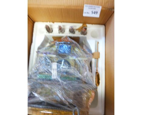 Collectables : Memories of steam - 80th Anniv Flying Scotsman Cuckoo Clock by Bradford in original box &amp; unopened