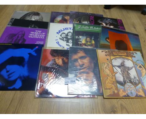 Records :  Various inc Stones/Connected, Wyman, Wood plus Marianne Faithfull (4) &amp; Dr. John collectable atlantic album 24