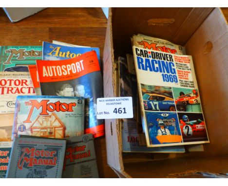 Magazines : Car related vintage back to early 1900's inc Motor, Autocar, Autosport, motor repair manuals etc, some mags missi