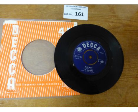 Records : The Beazers - Blue Beat 7" single on Decca - sleeve/vinyl excellent 1964 F11827