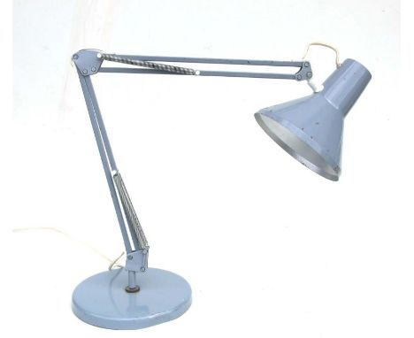 A vintage HCF Danish Anglepoise lamp.