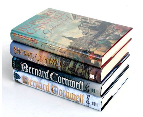 Cornwell (Bernard) - Harlequin, Vagabond, Heretic and Gallows Thief, all signed by the author, all first editions with dust j