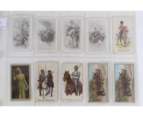 Cigarette cards - Selection of scarce type cards including Martins Ltd 1916. V C Heroes - Nos 9/12/16/19. Murray, Sons &amp; 