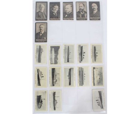 Cigarette cards - Murray Son &amp; Co 1909. 6 Prominent Politicians (Without in two strengths) - The Rt Hon. H H Asquith MP, 