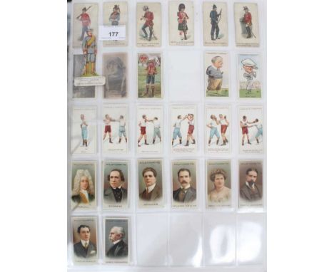 Cigarette cards - Large selection of various manufacturer's miscellaneous sets, part sets and odd cards, including W D &amp; 
