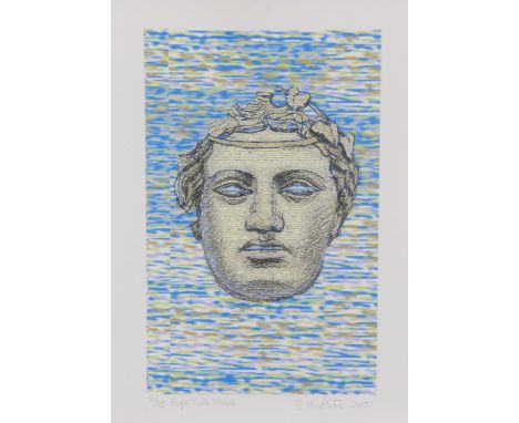 Diana Hulton, 'High Tide Mask', coloured inkjet print, No 11/75 and dated 2001, 23 x 28cm 
