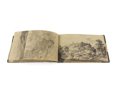 John Glover (British, 1767-1849), a sketchbook begun in 1817 and including a Scottish Tour from August 30th to October 27th, 