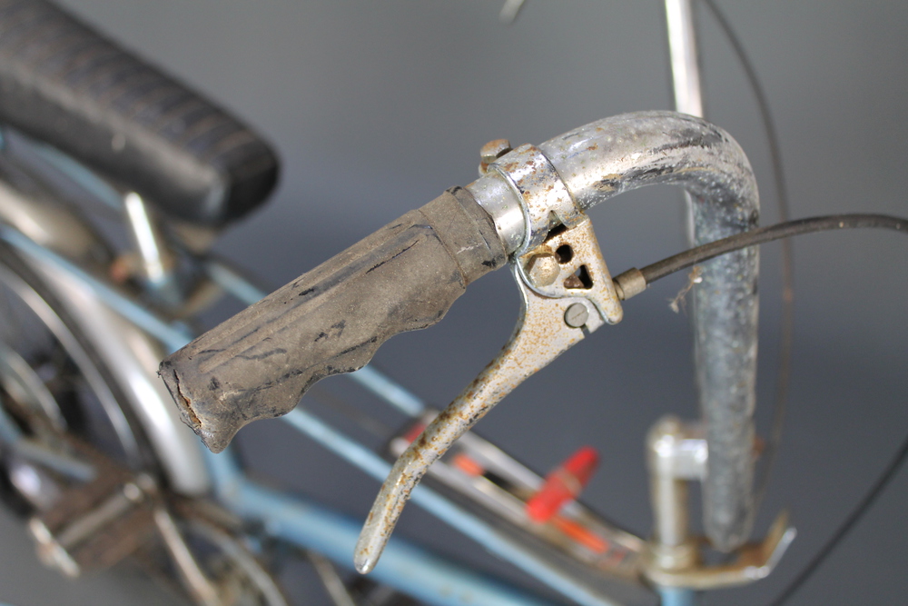 A 1971 Raleigh Chopper Bike model MK1. With fitted MK2 gear shifter and