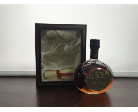 WHYTE & MACKAY AGED 21 YEARS
Blended Scotch Whisky
75cl, 43% volume, in presentation box. CONDITION REPORT: Good.