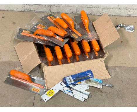 A quantity of new tools. 