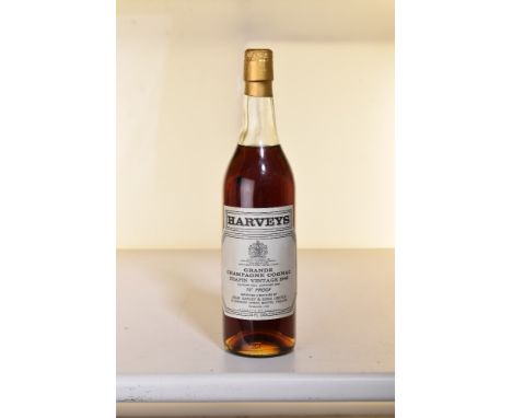 Frapin Grande Champagne Vintage Cognac 1942  Landed 1964 Bottled 1973 24 fl ozs 70% proof 1 bt Recently removed from a purpos