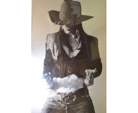 Billy Scnenck - signed limited edition print "Smokin' Aces" 81 x 53 cm 55/80 produced in 2020 in gallery frame with certifica