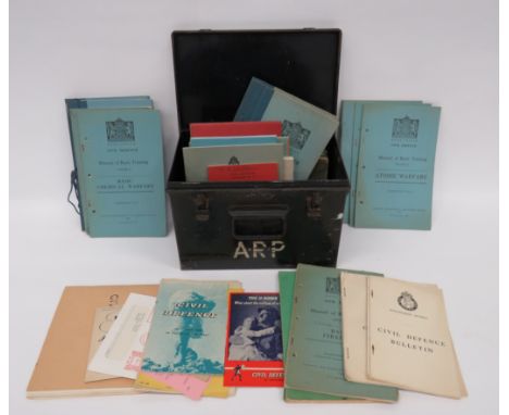 Quantity of Civil Defence Booklets booklets include Basic Rescue 1949 ... Basic Methods Of Protection Against High Explosive 