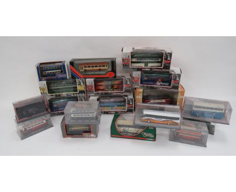Selection of  Boxed Corgi Buses and Trams  including boxed examples, Feltham Tram Leeds City ... Blackpool Tram 720 Goosebump