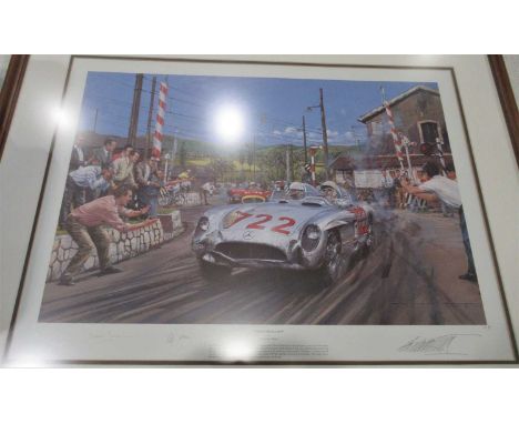 print no. AP/500; together with two Andrew Whyte books: Jaguar Sport &amp; Works Competition Cars To 1953 and Jaguar Sport &a
