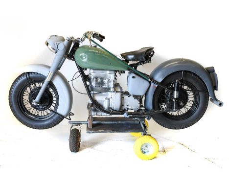 SunbeamPart restored, various partsSubject to further inspection.NO V5cBuff Log Book ReadsRegistration: MYW 465Frame number: 