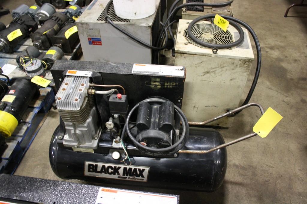 COLEMAN POWERMATE BLACK MAX 5 HP PORTABLE AIR COMPRESSOR