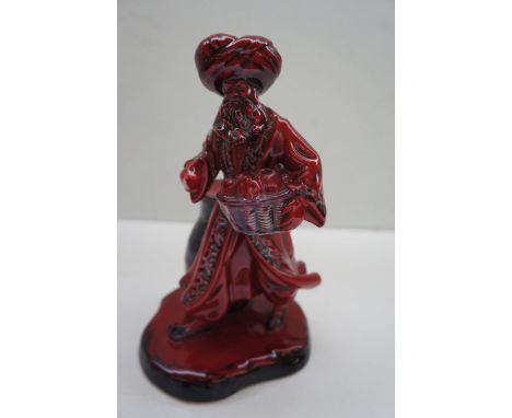 Royal Doulton Flambe figure The lamp seller HN3278