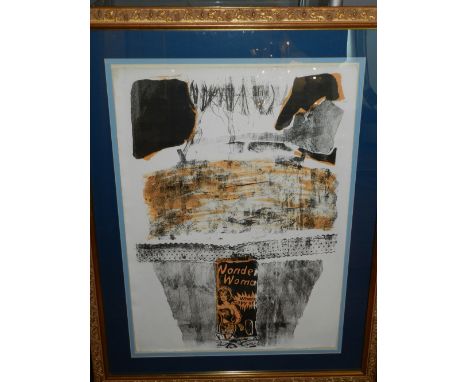20th century British, Wonder Woman, print, 80 x 57cm.
