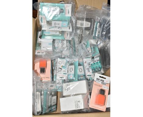 A BOX OF ASSORTED 'IMPRESS ART' METAL STAMPS, all in individual packets, containing various symbols, words and numbers i.e 'L